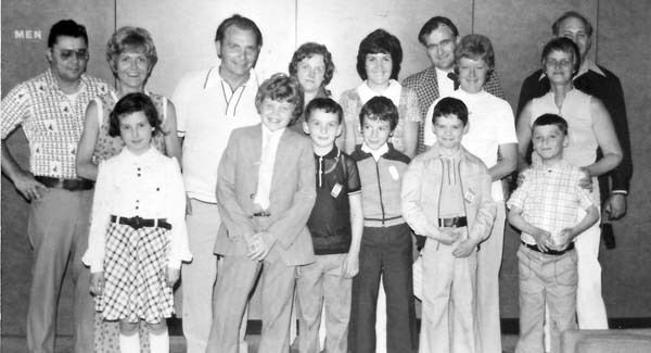 Undated handout photo issued by Project Children of six of the original children brought over from Northern Irelend to the United States with their host families as part of Project Children.