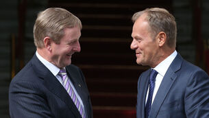 Tusk talks with Kenny