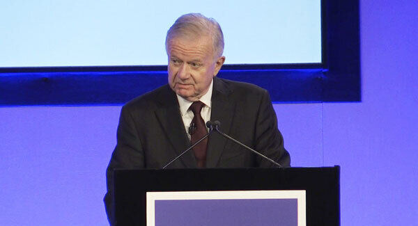 John Chilcot speaking at the QEII Centre in London where he presented his inquiry's report into the Iraq War. Picture: PA. John Chilcot speaking at the QEII Centre in London where he presented his inquiry's report into the Iraq War. Picture: PA.
