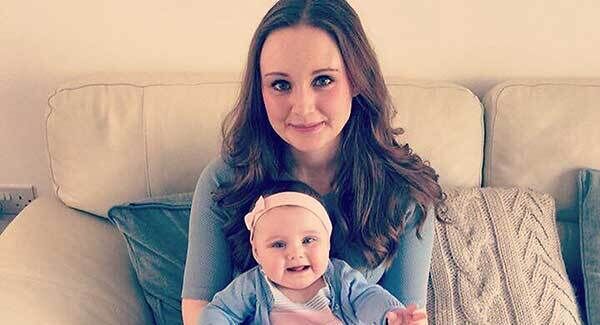 Jemma Binanti, 23, from Edinburgh and her six month old daughter Aria. Pic: PA Jemma Binanti, 23, from Edinburgh and her six month old daughter Aria. Pic: PA
