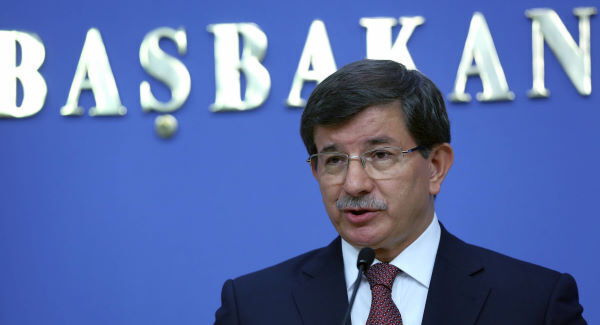 Turkish Prime Minister, Ahmet Davutoglu.