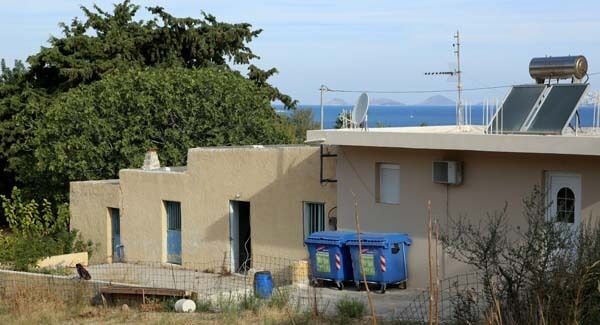 File photo of the farmhouse in Kos, Greece.