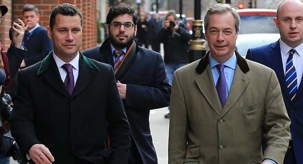 Steven Woolfe and Nigel Farage Steven Woolfe and Nigel Farage