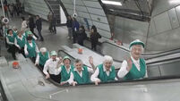 Watch these Irish pensioners get London commuters in the mood for St Patrick’s Day