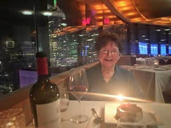 Olive and Lorraine in New York. Lorraine Butler/Facebook