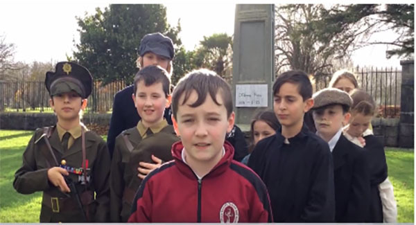 Watch this adorable summary of the 1916 rising by primary school students