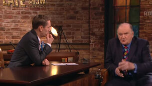 Watch George Hook struggle to apologise to Johnny Sexton on The Late Late Show