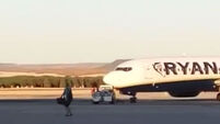 Footage emerges of passenger sprinting across tarmac in attempt to catch departing Ryanair flight