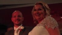 Wedding band pulls out all the stops to surprise this happy couple on their special day