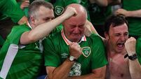 How are the Irish fans over in Lille doing?