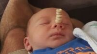 The Cheerios challenge, where Dads stack cereal on their sleeping babies