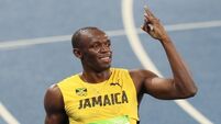 Usain Bolt discusses Denis O’Brien and a future in football