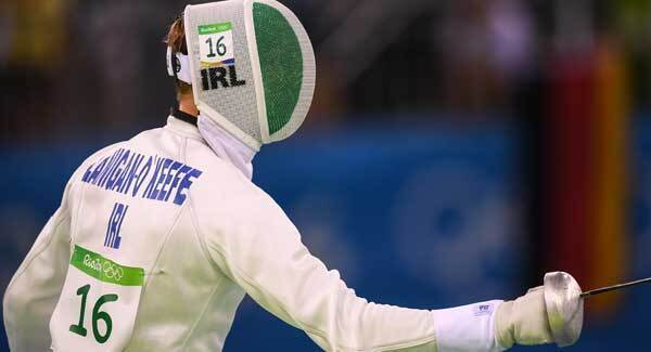 Uphill battle for Arthur Lanigan-O’Keeffe after modern pentathlon fencing
