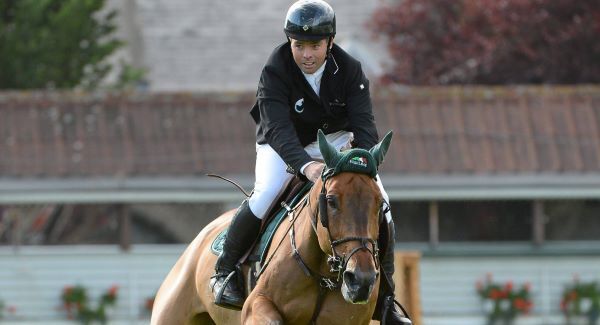 Cian O'Connor finished fourth in Florida festival