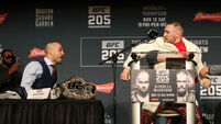 Watch back: Conor McGregor and Eddie Alvarez weigh-in for UFC 205