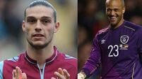 West Ham to investigate behaviour of Andy Carroll and Darren Randolph