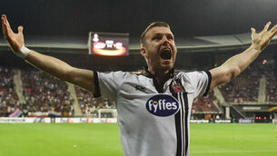PICS: Heroic defensive display sees 10-man Dundalk secure Europa League point in Holland