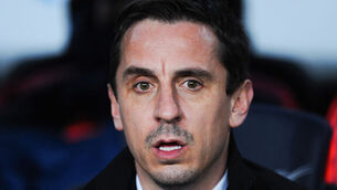 TWEETS: Gary Neville is getting fed up with negative Manchester United coverage