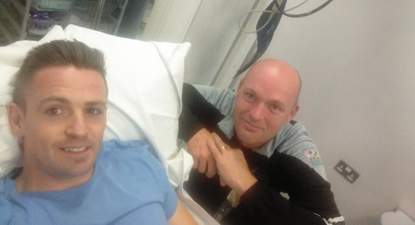 He followed me to the hospital with the finger’: LOI player describes freak training injury