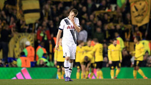 Rampant Dortmund advance to the next round