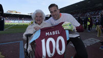 100-year-old football fan gets her own birthday chant on the terraces