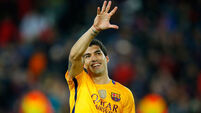 Suarez scores four and assists three goals as Barca batter Depor