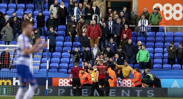 Chris Brunt confronts West Brom fans after defeat to Reading