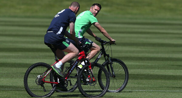 Robbie Keane has been working hard to get back to full fitness.