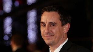 Gary Neville produced a fantastic gesture in Paul McGrath’s charity auction