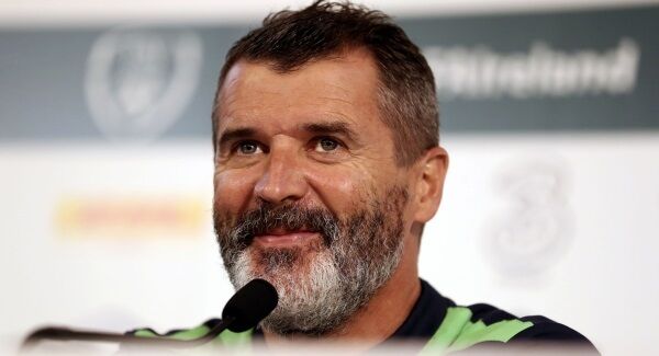 Republic of Ireland assistant manager Roy Keane speaks to the media during a press conference held at the Stade de Montbauron, Versailles. PRESS ASSOCIATION Photo