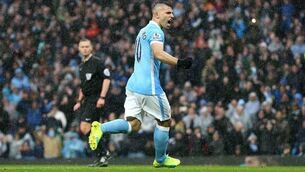 FA charges Sergio Aguero with violent conduct