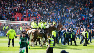 Rangers call for 'full independent investigation' into 'shameful' cup final scenes