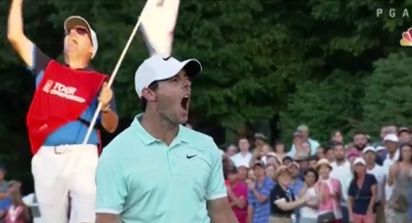 WATCH: Viewers in awe as Rory McIlroy shows incredible nerve to win FedEx Cup