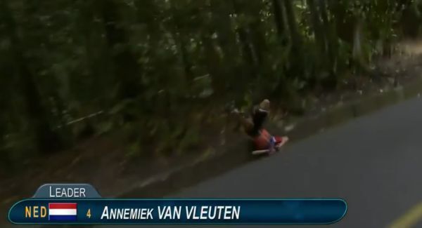 WATCH: Dutch cyclist in intensive care with three spinal fractures after horror crash