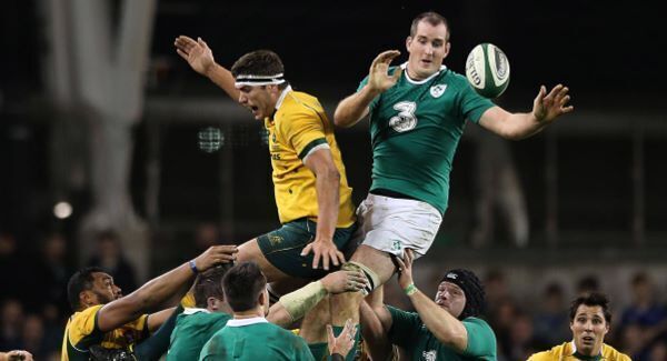 Devin Toner is now Ireland's senior lock.