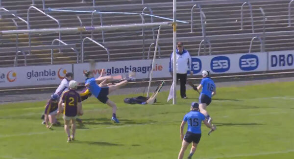 Dublin minor uses overhead kick to bury hurling goal