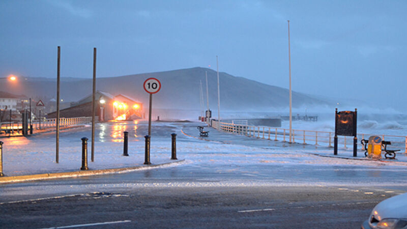 Orange weather warning in place in south and south east as storm Ewan approaches