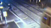 Iarnród Éireann shares terrifying near miss to highlight dangers of cutting across tracks