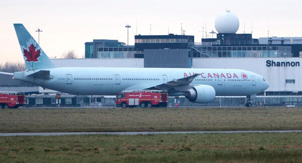 Transatlantic flight diverts to Shannon with passenger 'acting strangely'