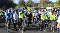 300 cyclists participate in 160km cycle