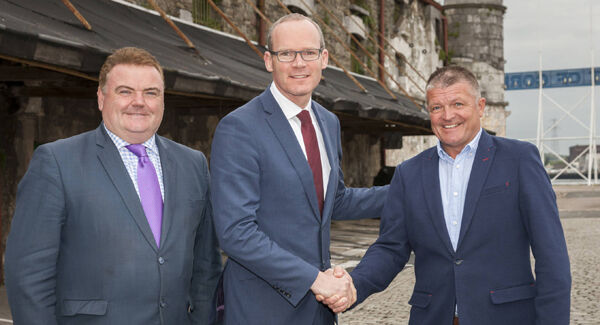 John Mullins, Chairman Port of Cork, Minister for Housing, Planning, Community and Local Government Simon Coveney and Kevin O’Sullivan, Tower Development Properties.