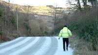 Warnings for motorists in place in many areas, as snow hits