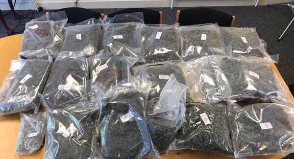 Cannabis, cocaine and cash seized in Dublin