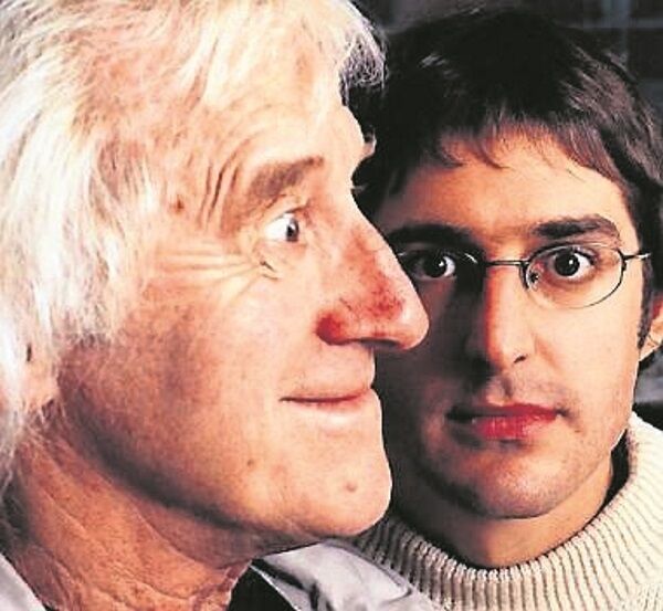 Louis Theroux with Jimmy Savile in 2007