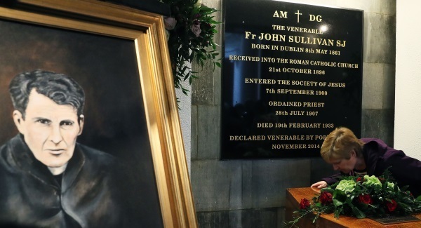 Catholic priest put on road to sainthood in Dublin ceremony
