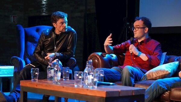 Steve Wall and Fergal Davis at Music Minds in Co Clare.