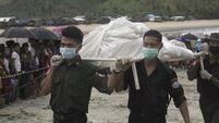 Bodies found in sea search for Burma plane