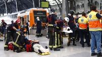 50 injured after train crashes into buffers at Barcelona station