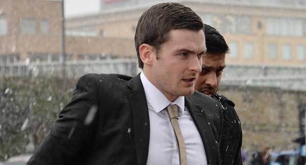 Adam Johnson filmed laughing in jail over sex conviction
