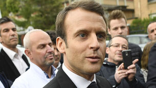 Paris protesters march against both candidates in French presidential election